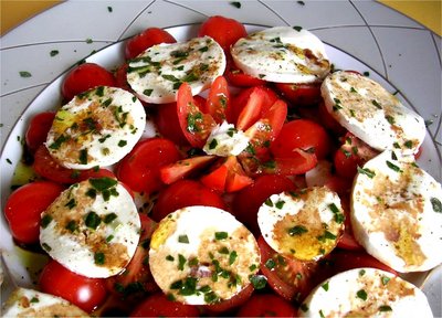 Salade Tomates Mozzarella -- 09/05/05